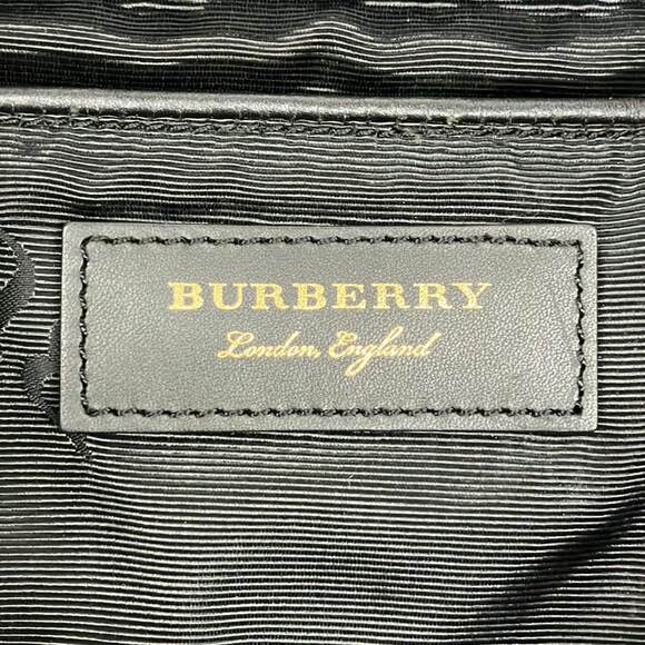 Burberry LONDON ENGLAND Backpack 4020959 Pink Beige Black Nylon Leather main image 15